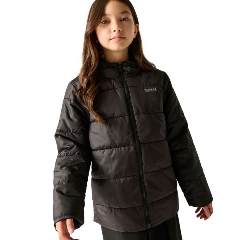 Regatta Childrens/Kids Halkner Padded Jacket / Black